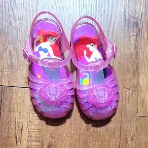 Disney Kids Pink Jelly Sandals